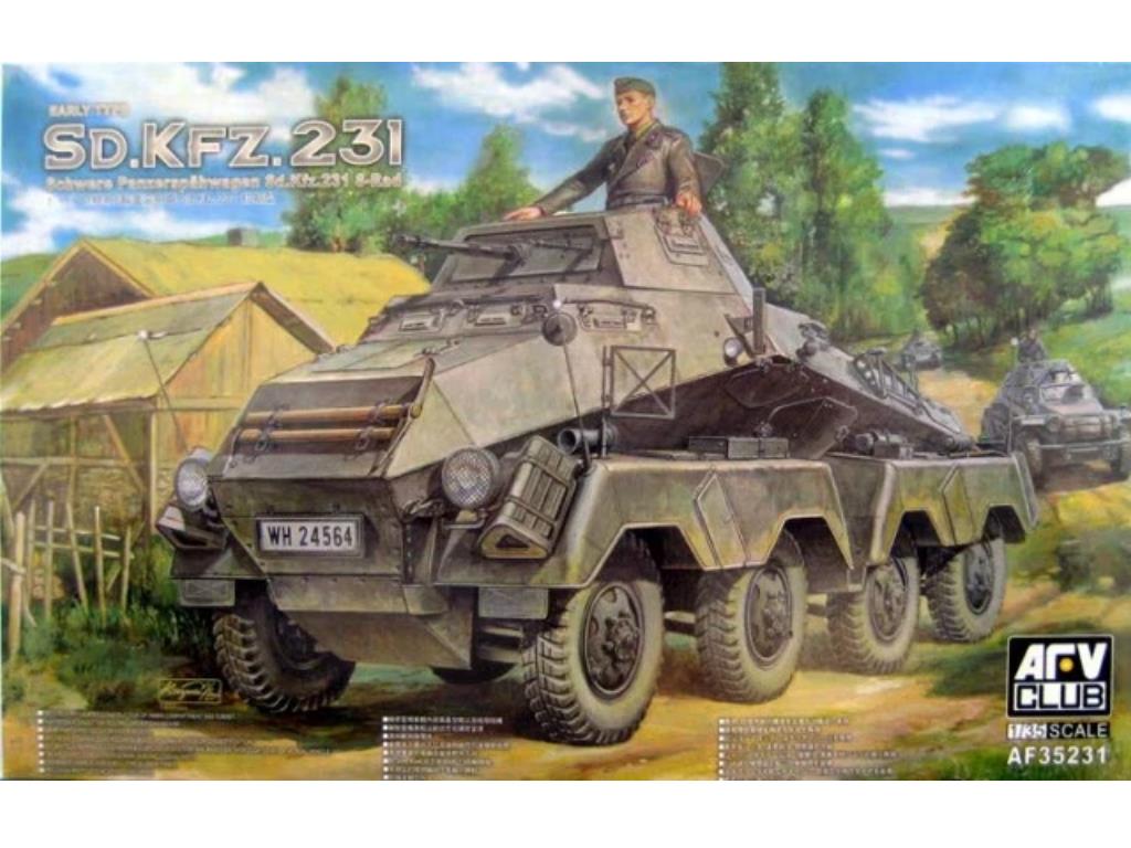 AFV Club 35231 1/35 Sd.Kfz.231 Schwerer Panzerspahwagen early type