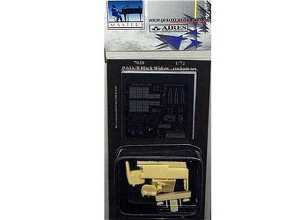 Aires 7020 1/72 Northrop P-61A/P-61B 'Black Widow' cockpit (designed to be used with Dragon kits)------(Northrop P-61A/Northrop P-61B)