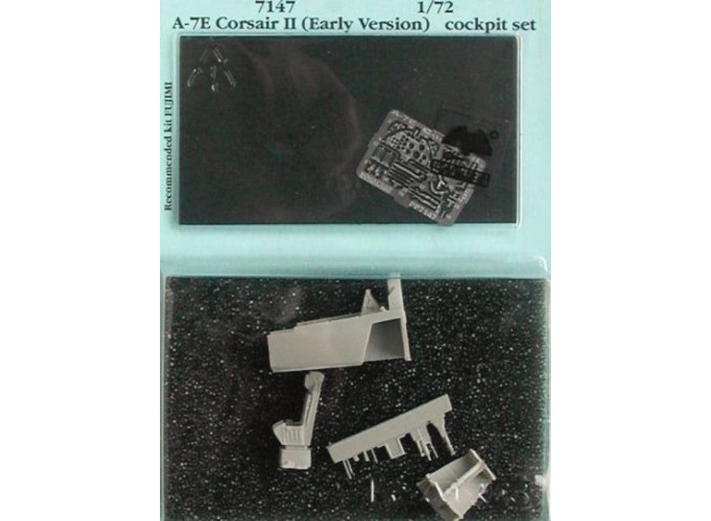Aires 7147 1/72 Vought A-7E Corsair II cockpit set early version (designed to be used with Fujimi kits)