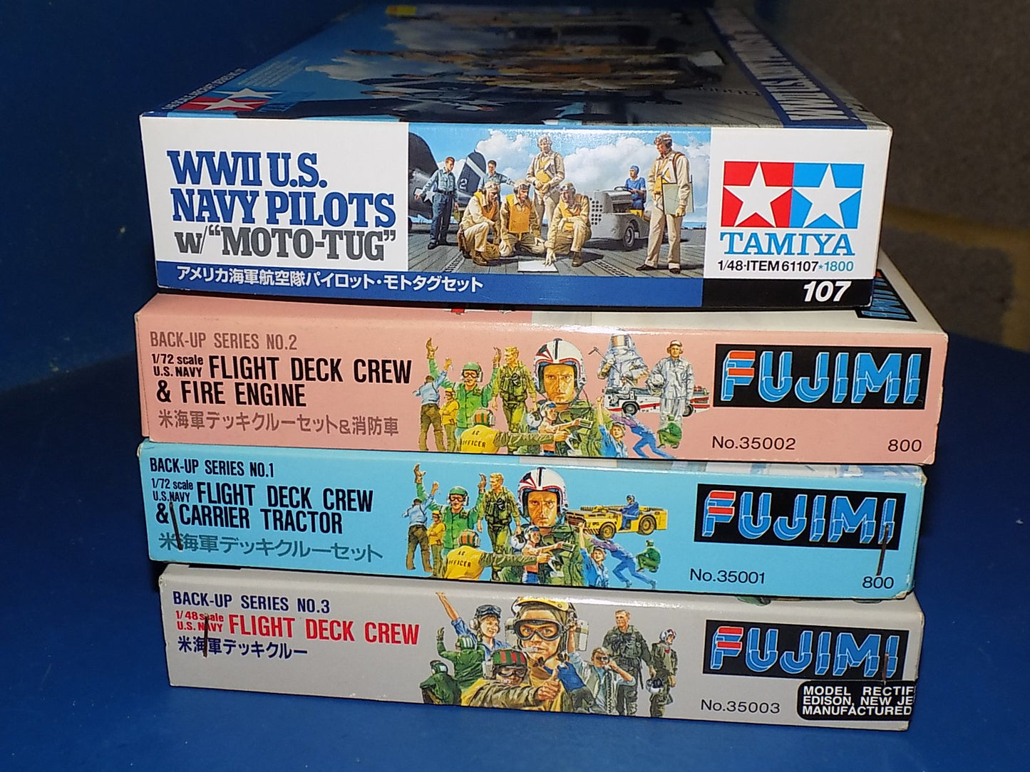 4x 1/48 Fujimi / Tamiya Deck Crews & Accessories AUC00106