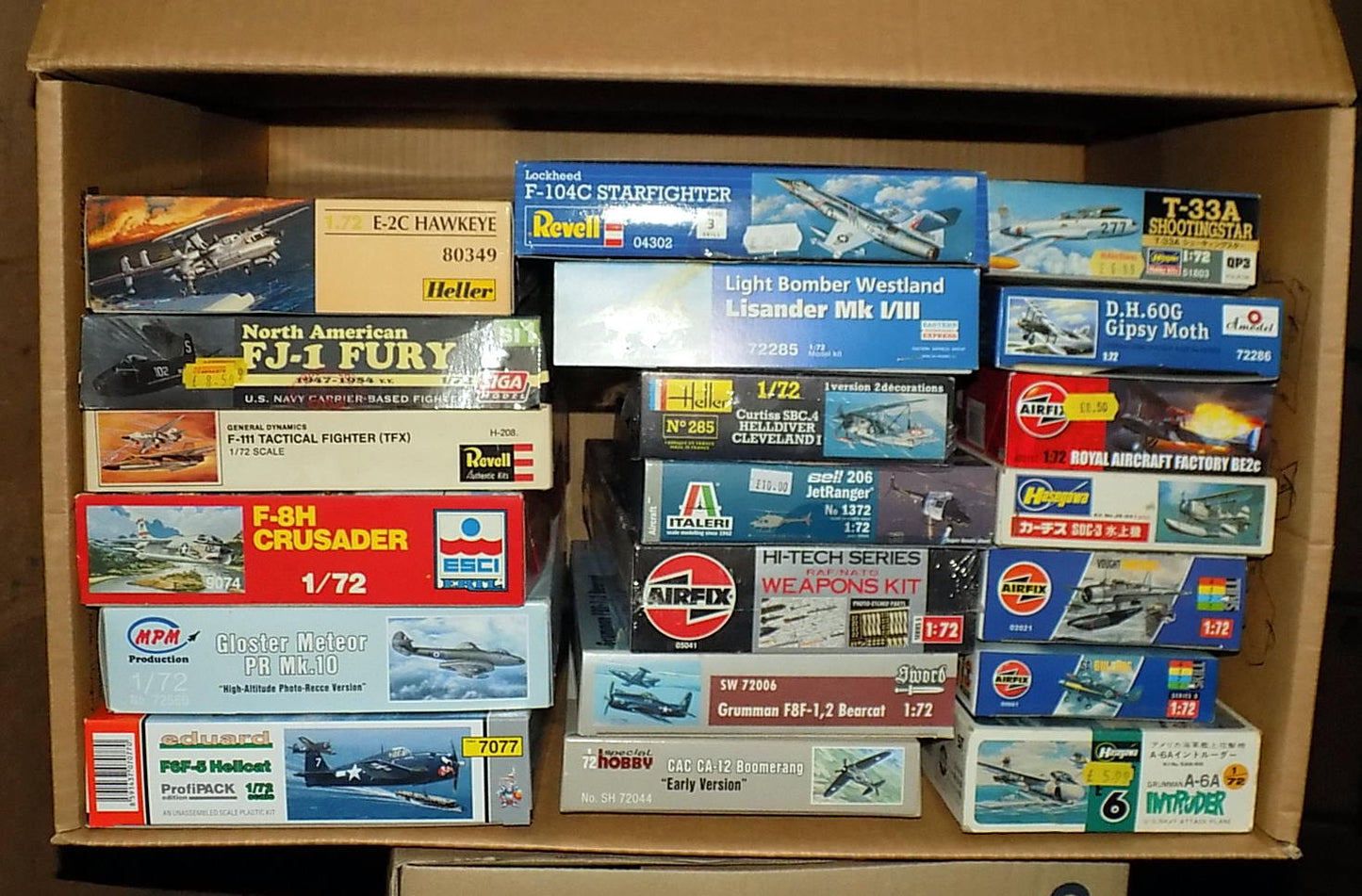 20x Various 1/72 Aircraft Kits - Good Boxes AUC00108