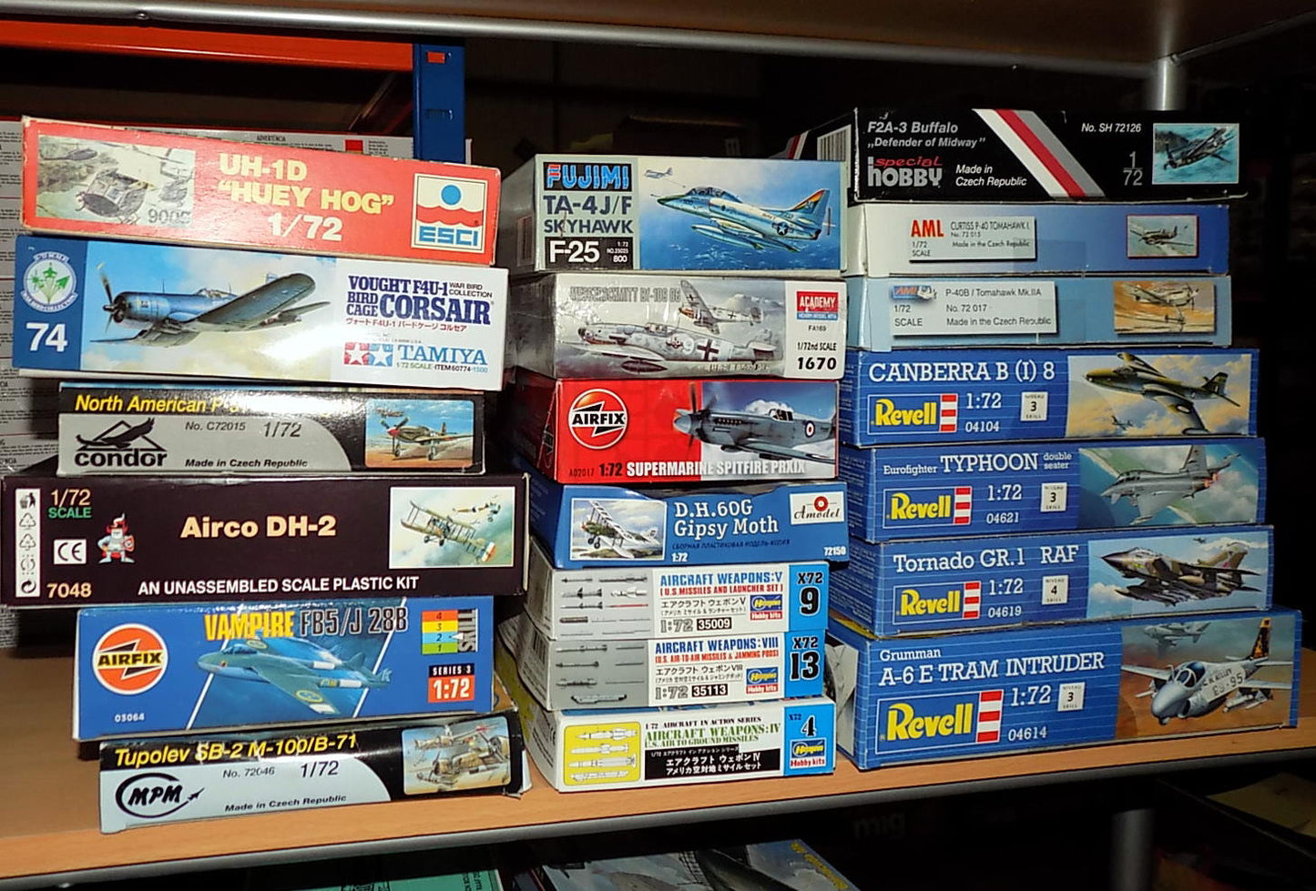 20x Various 1/72 Aircraft Kits - Good Boxes AUC00118
