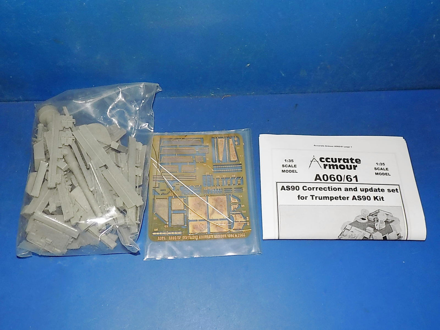 Accurate Armour 1/35 A060 AS90 39 CAL Update / Correction Set AUC00145