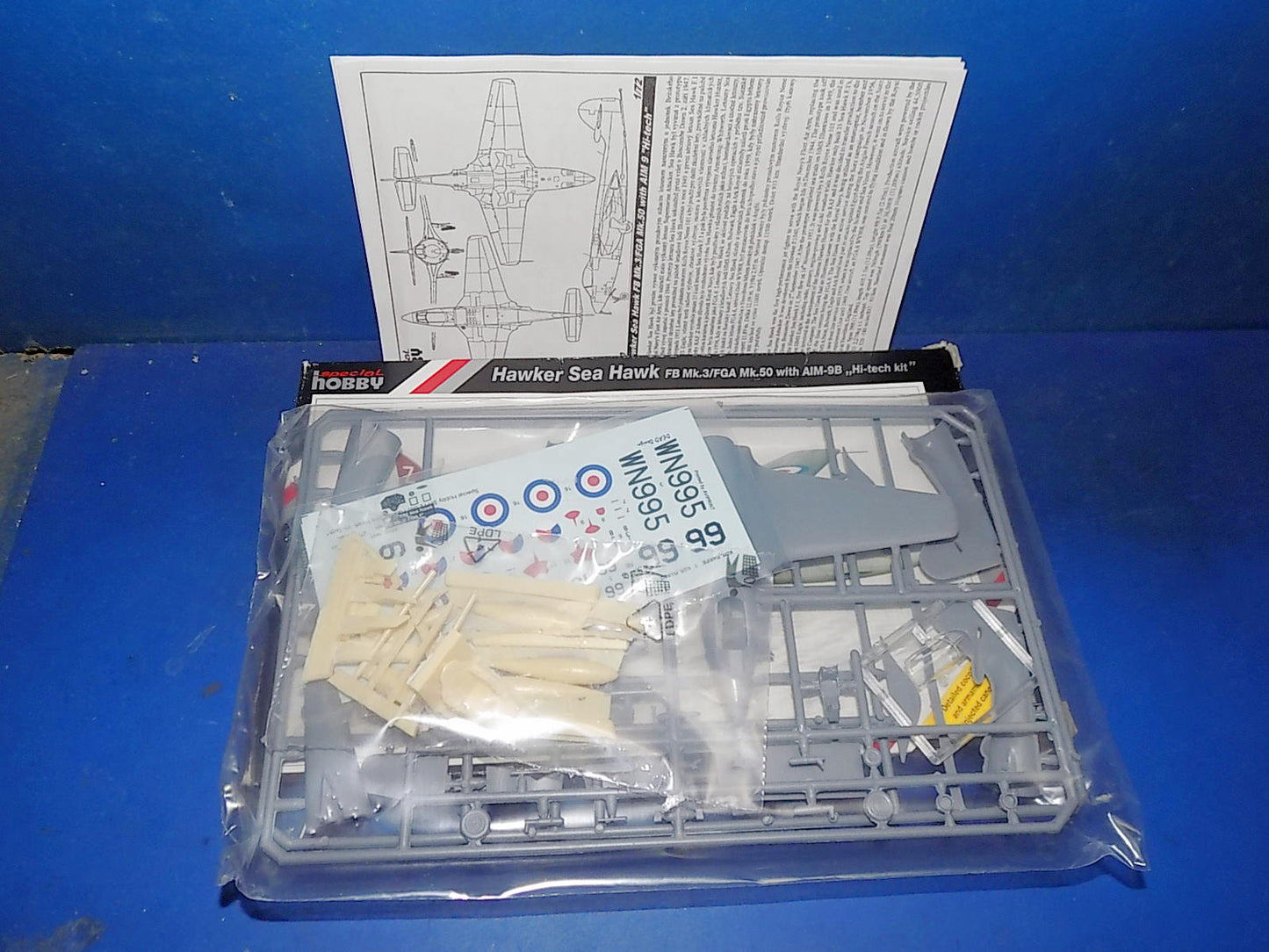 Special Hooby 1/72 72080 Sea Hawk & 72060 Fairey Barracuda Mk.III AUC00168