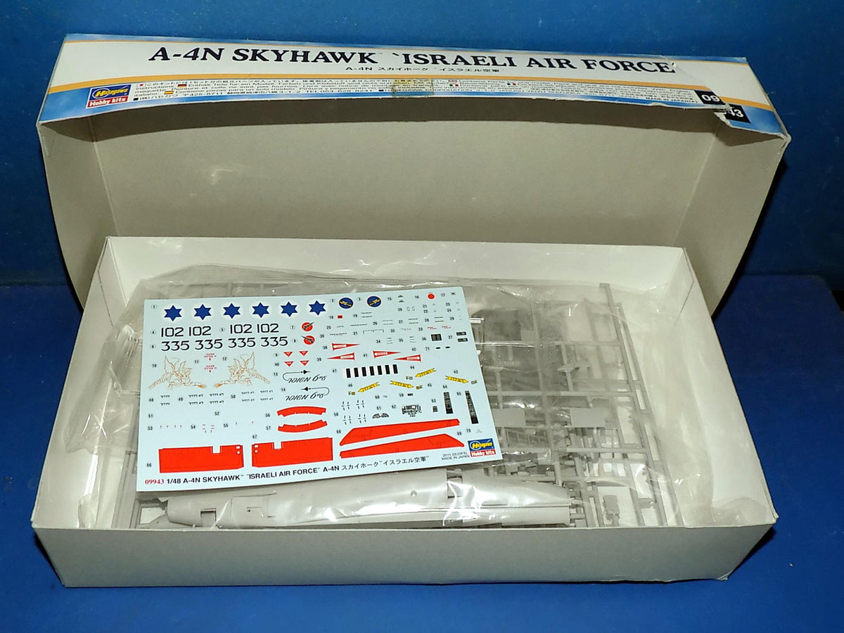Hasegawa 1/48 09943 A-4N Skyhawk IAF NO Instructions AUC00195