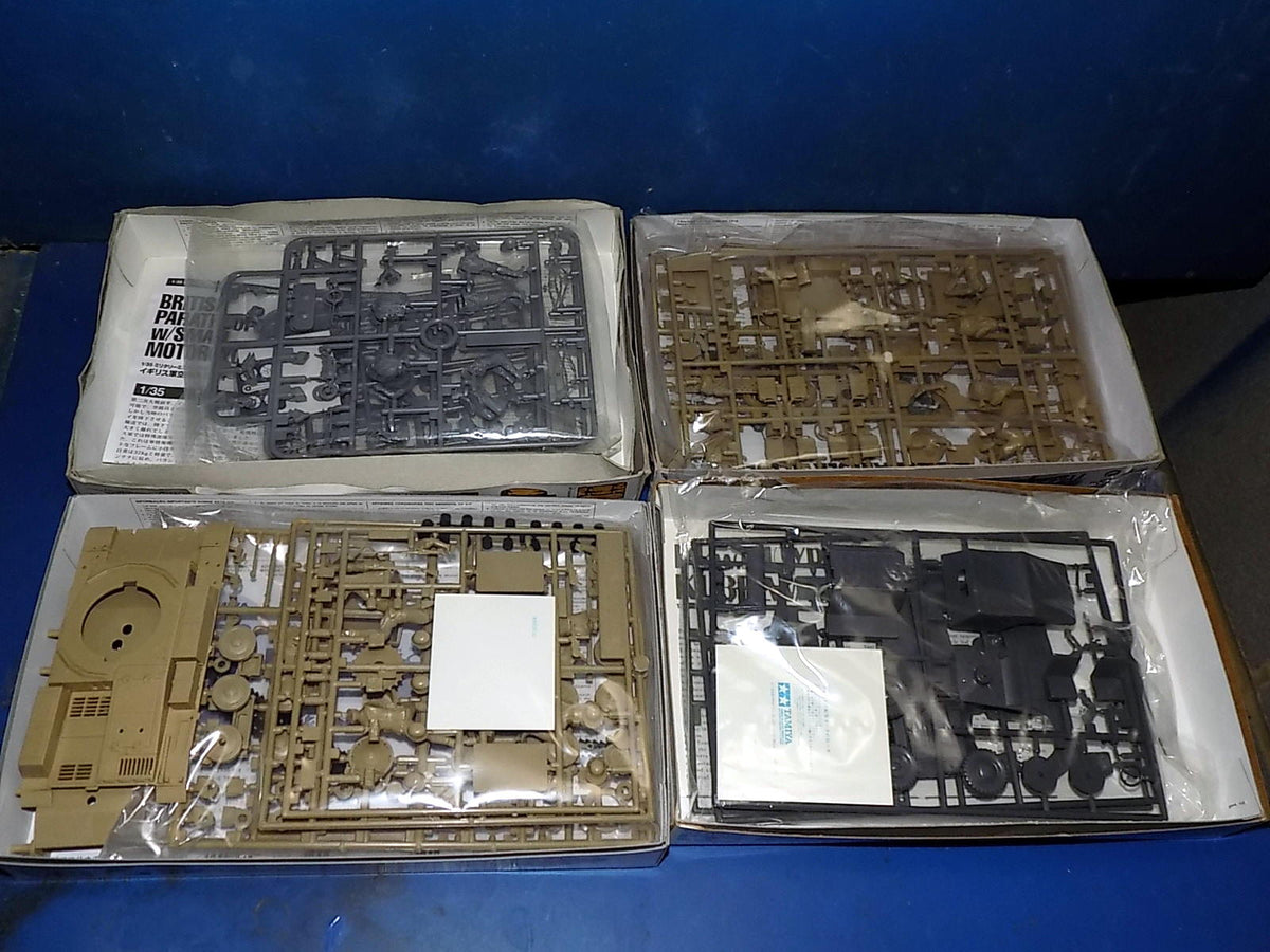 Tamiya 1/35 Panzerkampfwagen II, Kubelwagen, SAS Jeep, Paras AUC00278