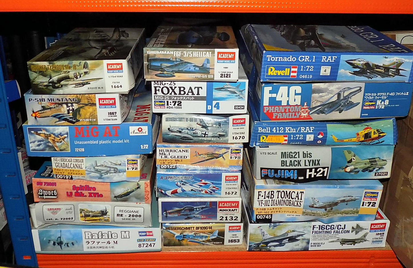 20 Various 1/72 Aircraft Kits - Tatty Boxes JBL0124