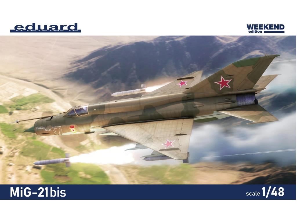 Eduard 84130 1/48 MiG-21bis - Weekend Edition