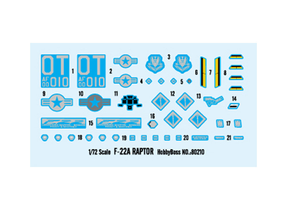 1/72 Hobbyboss - F-22 Raptor