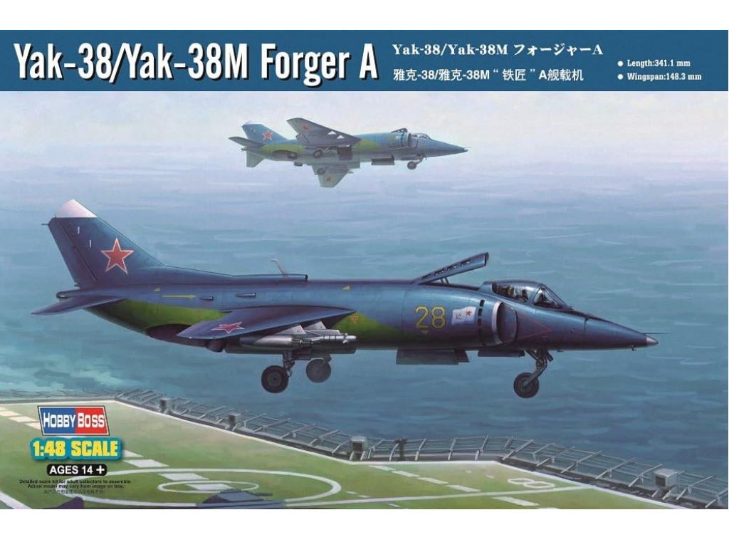 Hobbyboss 80362 1/48 Yak-38 / Yak-38M Forger A