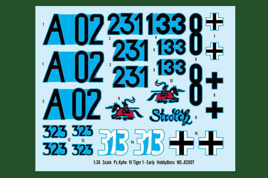 Hobbyboss 82607 1/16 Pz.Kpfw. VI Tiger I - Early