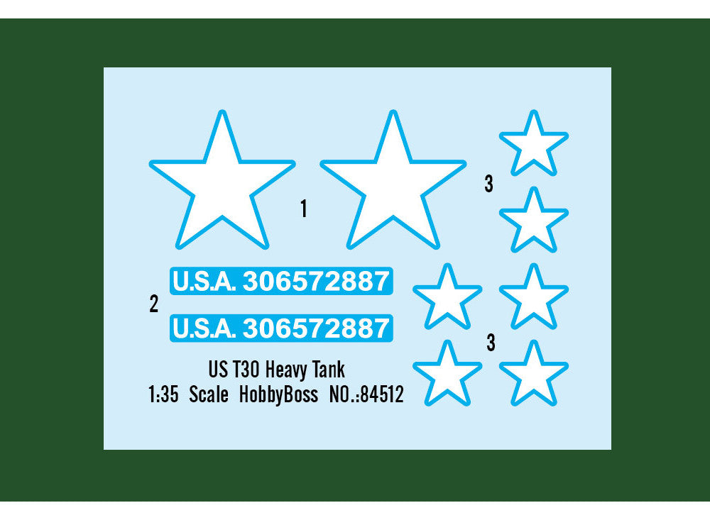 1/35 Hobbyboss - US T30 Heavy Tank