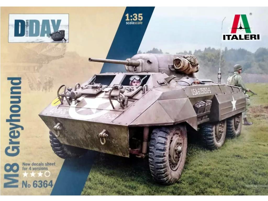 Italeri 6364 1/35 M8 Greyhound