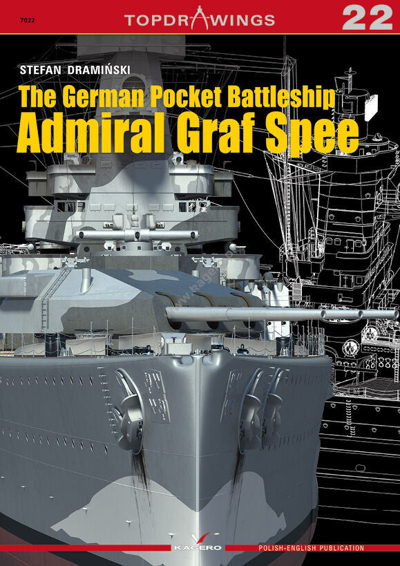 Kagero 7022 - Top Drawings 22 - Admiral Graf Spee