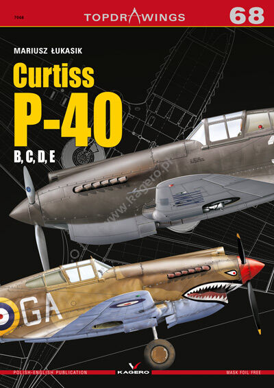 Kagero 7068 - Top Drawings 68 - Curtiss P-40