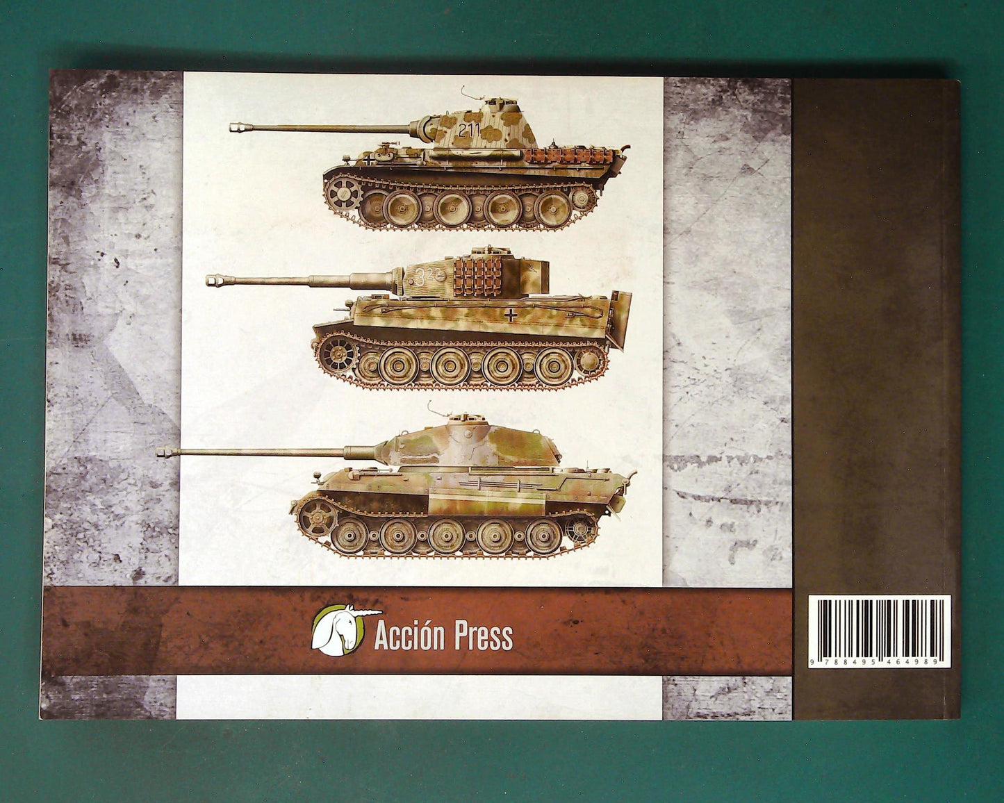 Accion Press MFS54883 Panzer Aces Profiles II: Guide to Camouflage of the German Tanks 1943-1945
