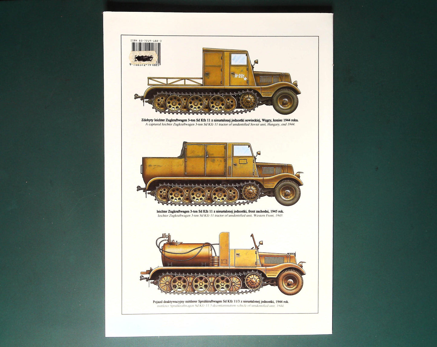 Wydawnictwo Militaria - No 203: Zgkw 3t Sd.Kfz.11
