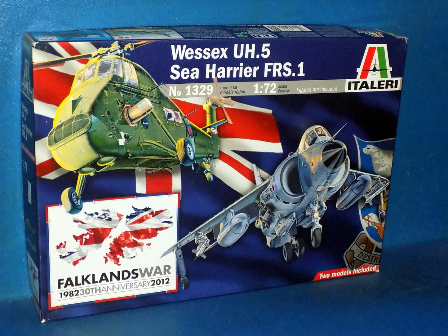 1/72 Italeri - Wessex UH.5 & Sea Harrier FRS.1