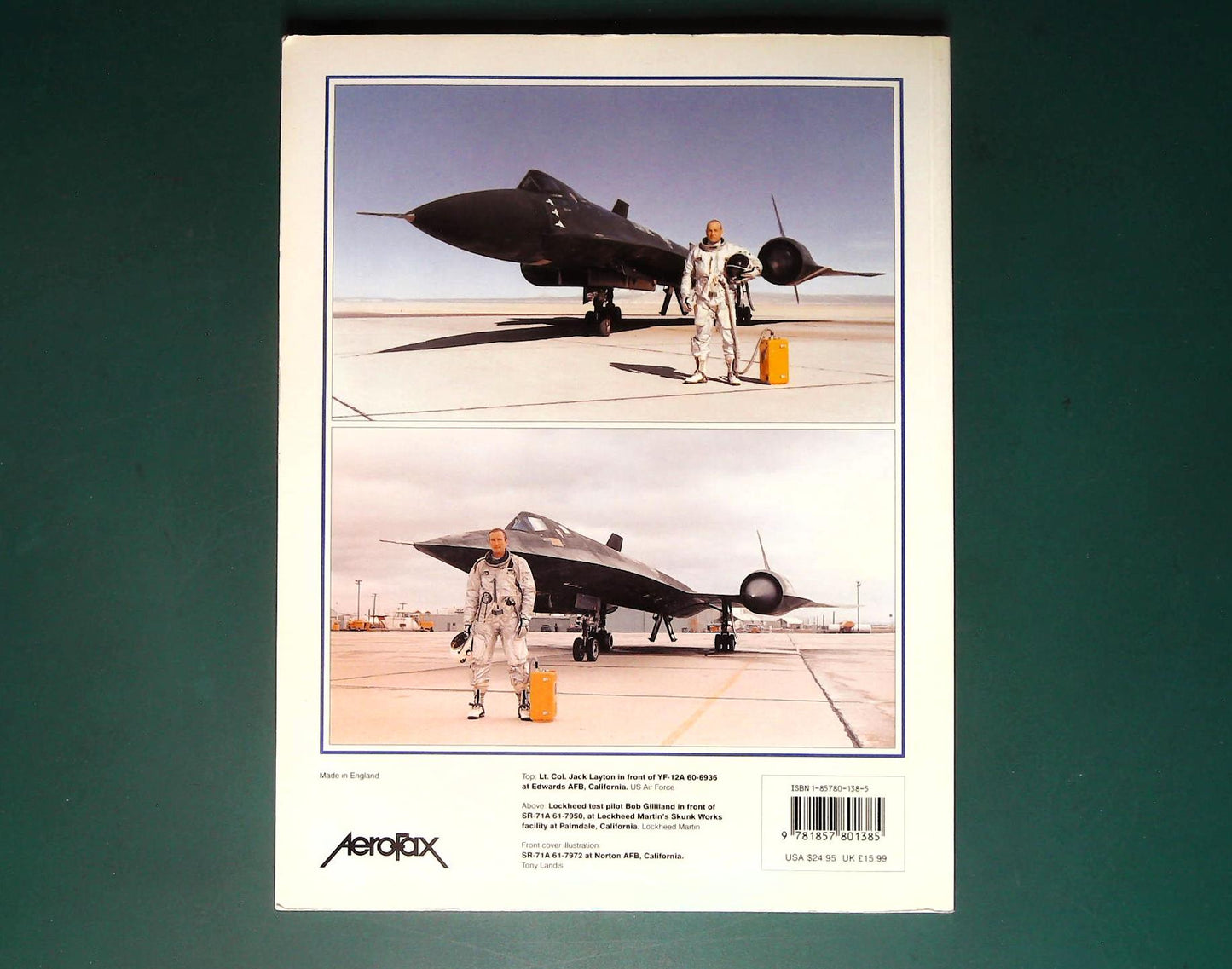 Aerofax - Lockheed's SR-71 Blackbird Family