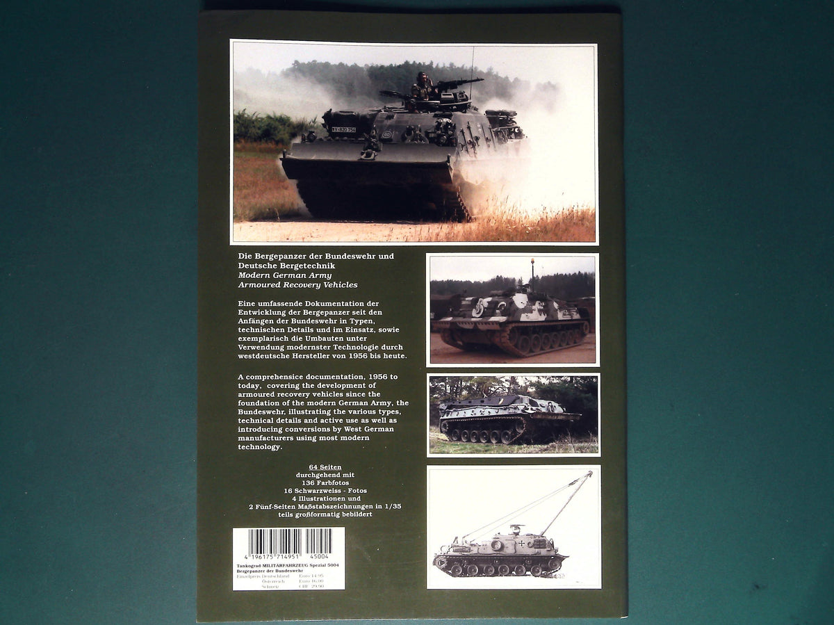 Tankograd - 5004: Modern German Army Recovery Vehicles