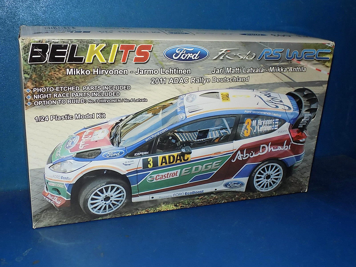 1/24 Bel Kits - Ford Fiesta RS WRC 2011 ADAC Rallye (NO Instructions)