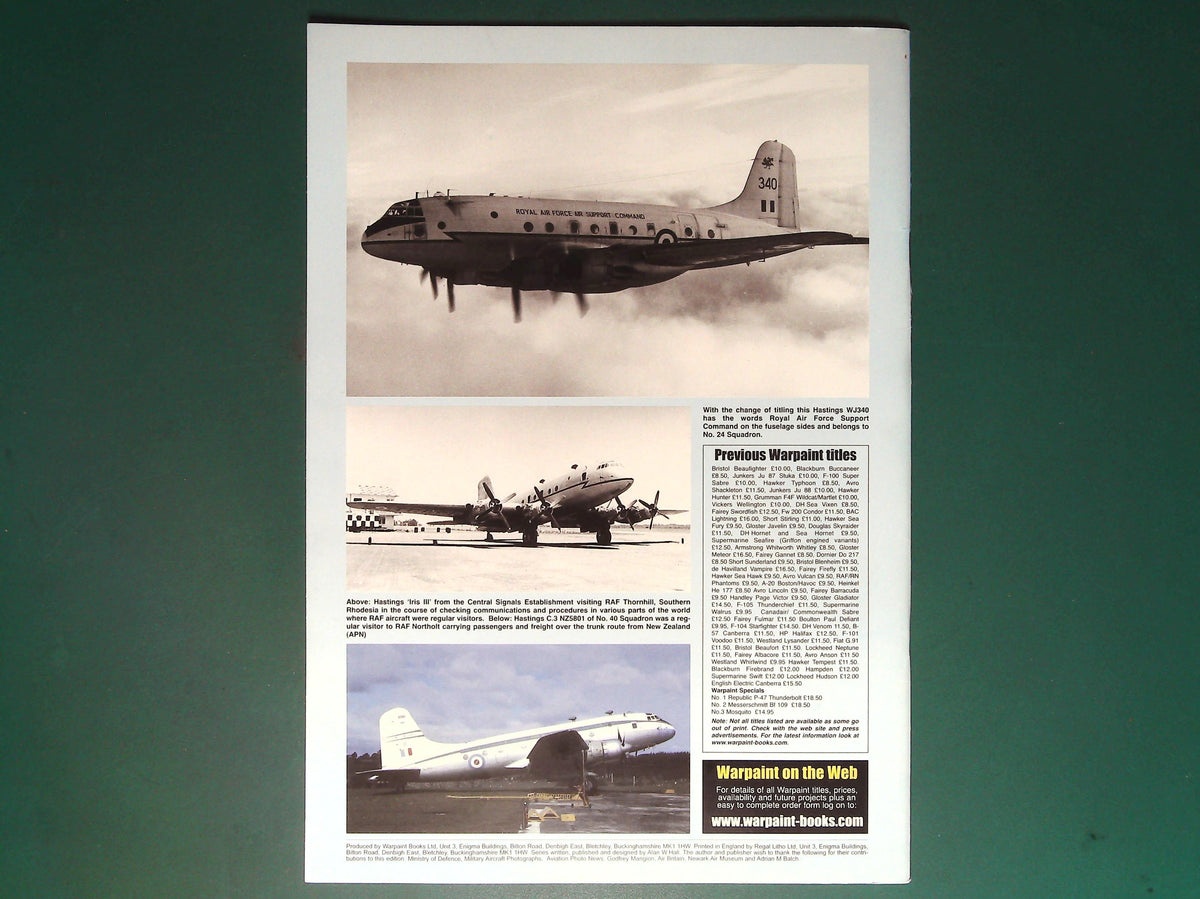 Warpaint - No 62. Handley Page Hastings