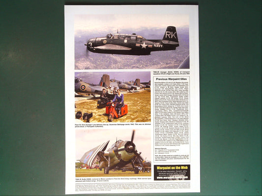Warpaint - No 87. TBF Avenger