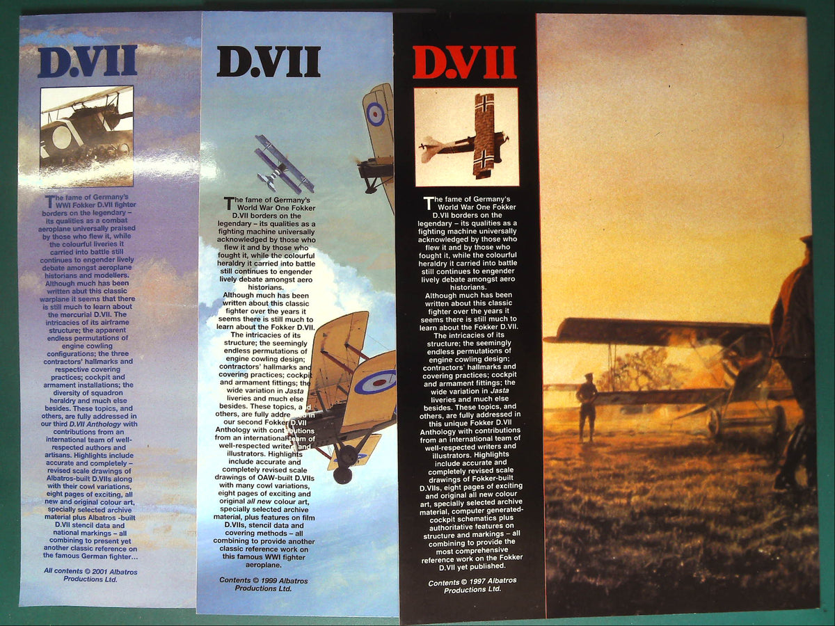 Windsock - Fokker D.VII Anthology 1 (3 Volumes)