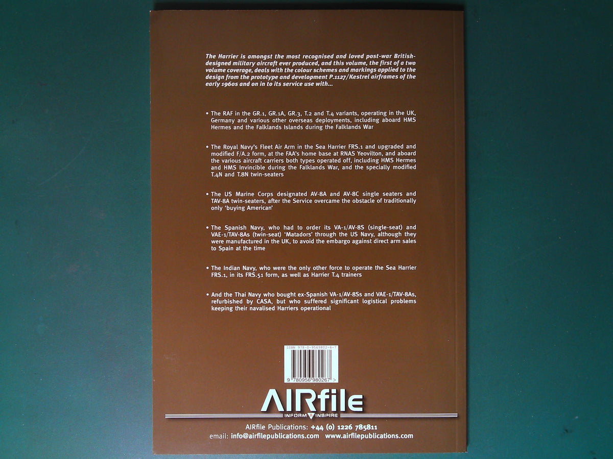 Airfile - HS / Bae First Generation Harrier Vol 1 Worldwide Service 1960-2000