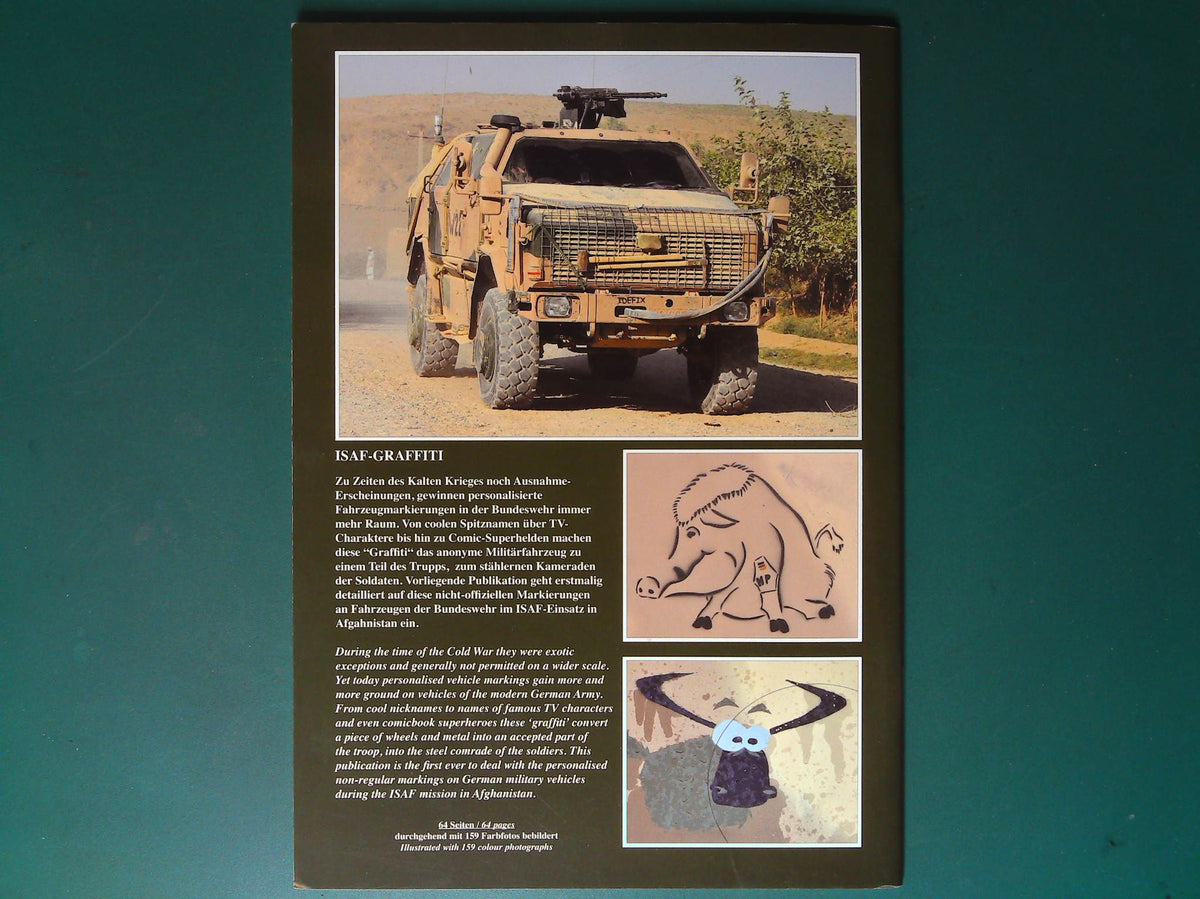 Tankograd - 5041 Personalided German Army Vehicle Markings in Afghanistan