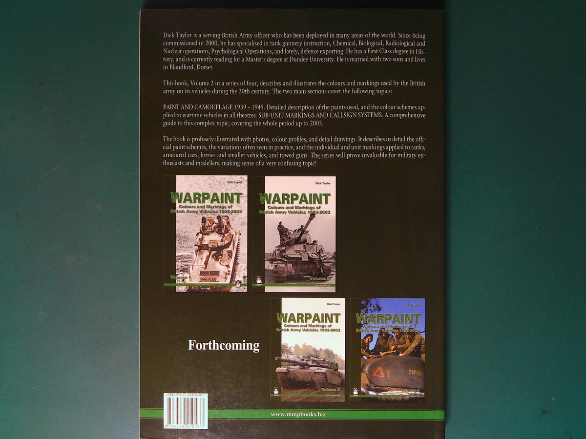 MMP - Green Series 4106: Warpaint - Colours & Markings of British Vehicles Vol 2 1902-2003