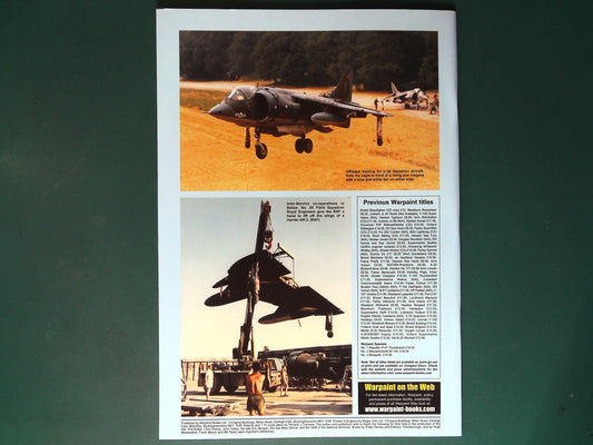 Warpaint - No 74. P.1127, Kestrel & Harrier