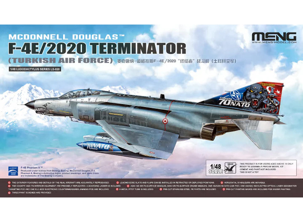 1/48 Meng Model - F-4E/2020 Terminator - Turkish Air Force