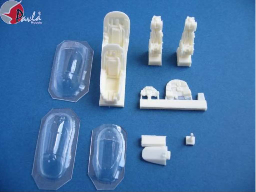 Pavla C72053 1/72 Cockpit Set for BAC TSR-2 + vacu canopies For kit: Airfix