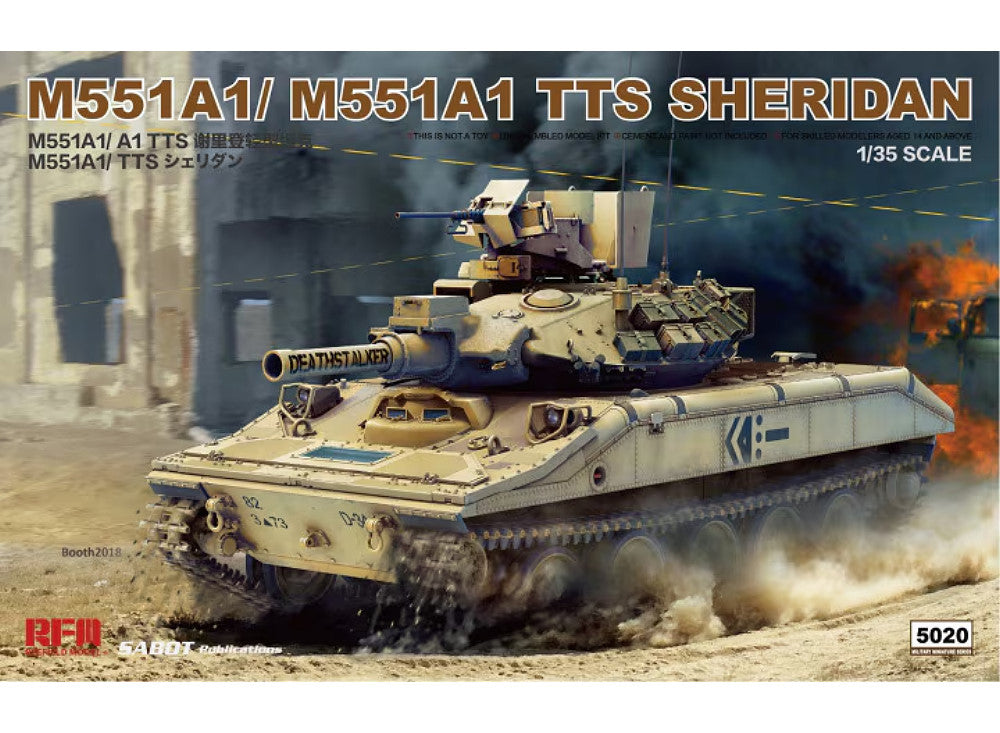 1/35 Rye Field - RM-5020 M551A1/ A1(TTS) Sheridan