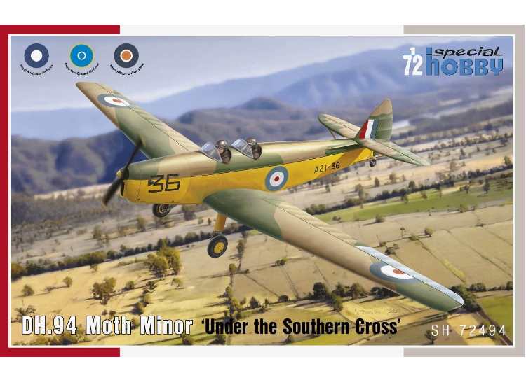 Special Hobby 72494 1/72 DH.94 Moth Minor - Under the Southern Cross