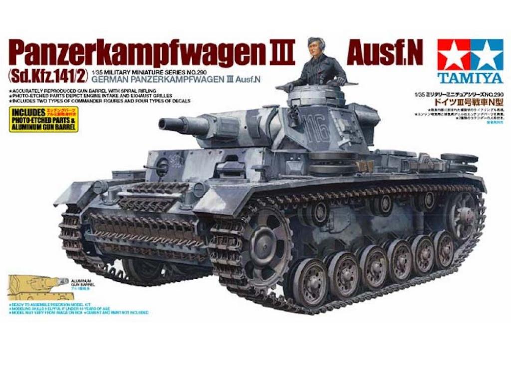 Tamiya 35290 1/35 Panzerkampfwagen III Ausf.N