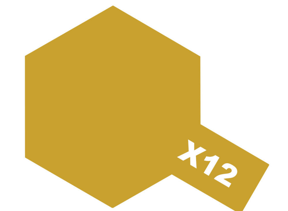 Tamiya 81512 10ml - Acrylic Mini X12 Gold Leaf