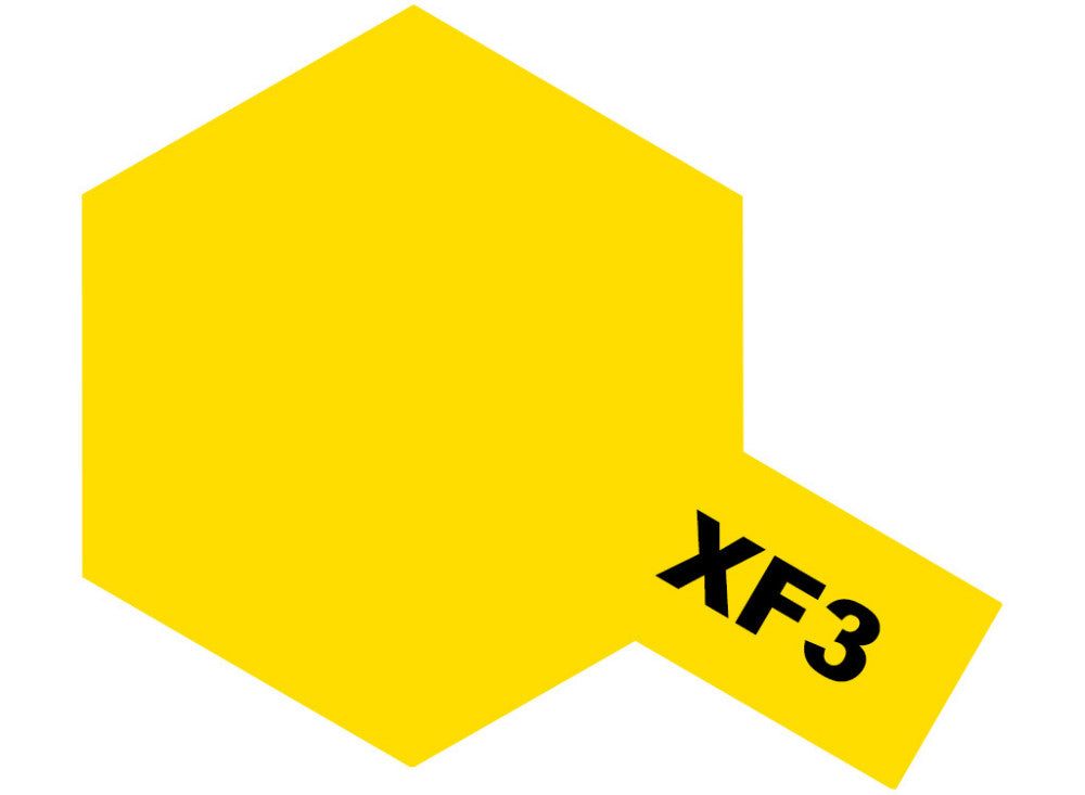 Tamiya 81703 10ml - Acrylic Mini XF3 Flat Yellow