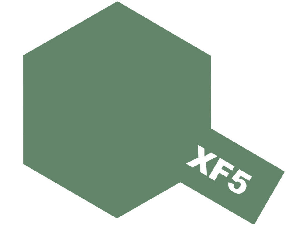 Tamiya 81705 10ml - Acrylic Mini XF5 Flat Green