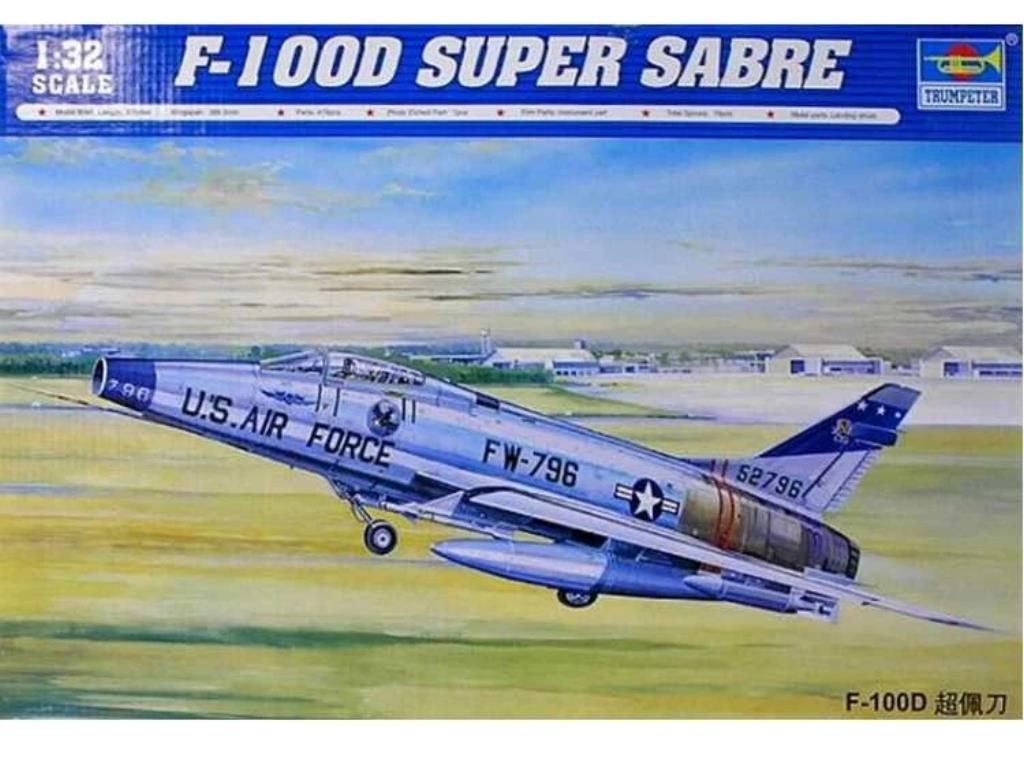 Trumpeter 02232 1/32 F-100D Super Sabre