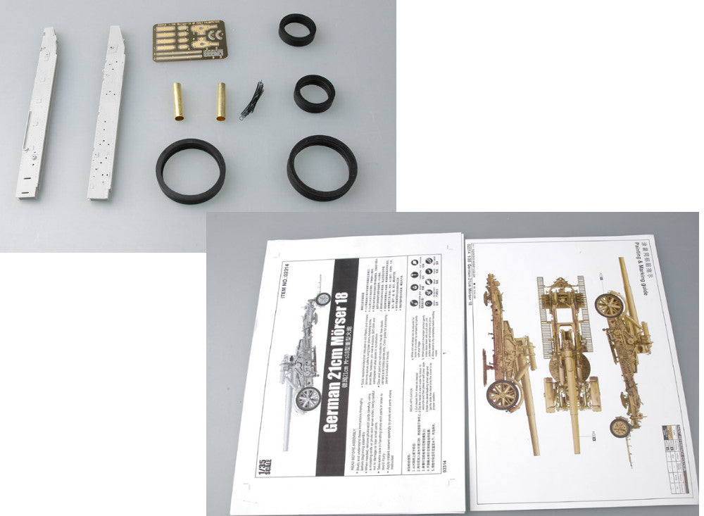 Trumpeter 02314 1/35 - German 21cm Morser 18