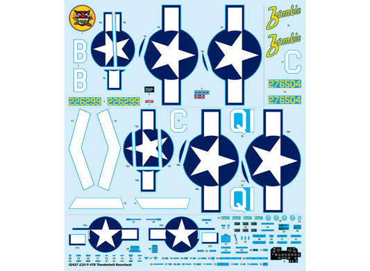 1/24 Trumpeter - P-47D Thunderbolt Razorback
