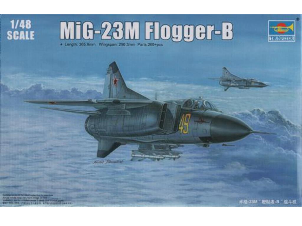 Trumpeter 02853 1/48 Mikoyan MiG-23M Flogger-B