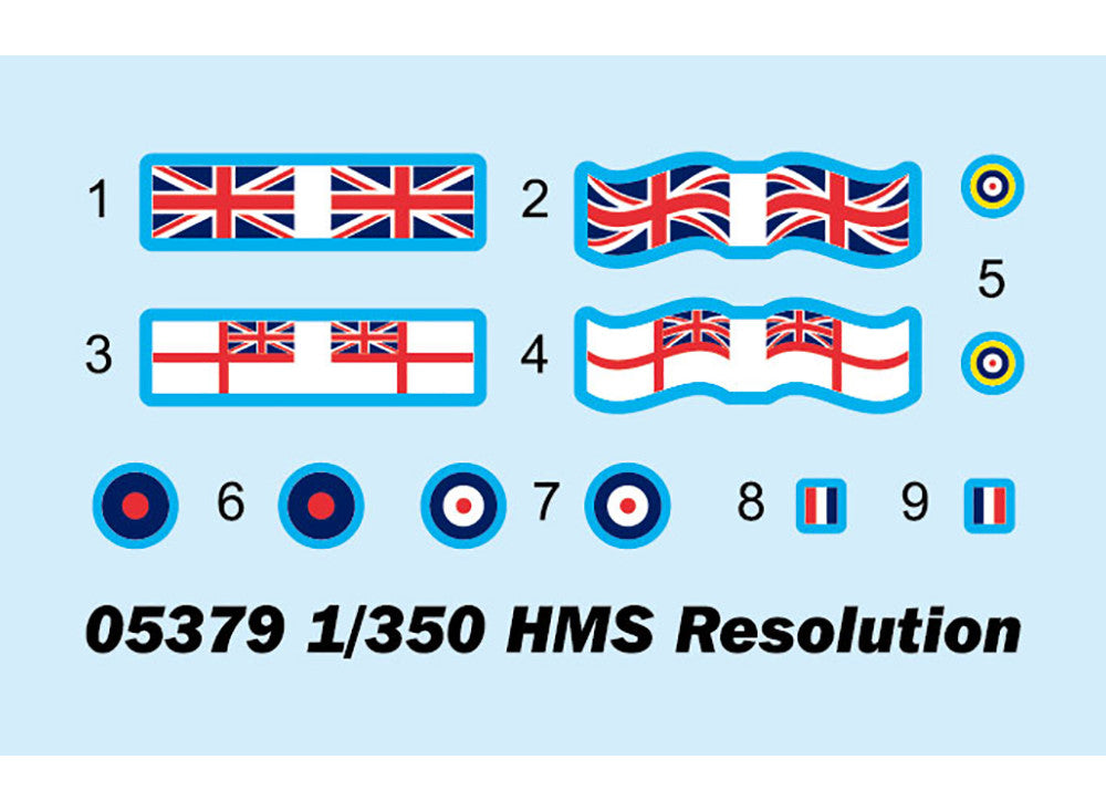 1/350 Trumpeter - HMS Resolution