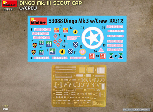 1/35 Miniart - Dingo Mk. III Scout Car w/ Crew