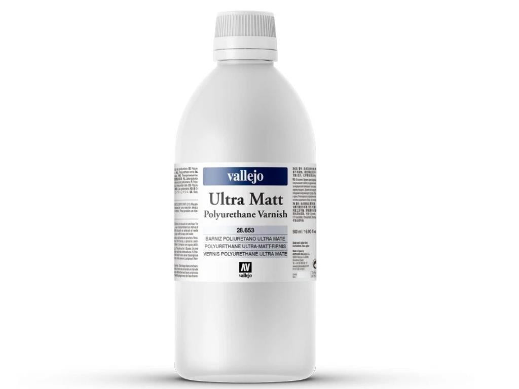 Vallejo 28653 500ml Ultra Matt Polyurethane Varnish