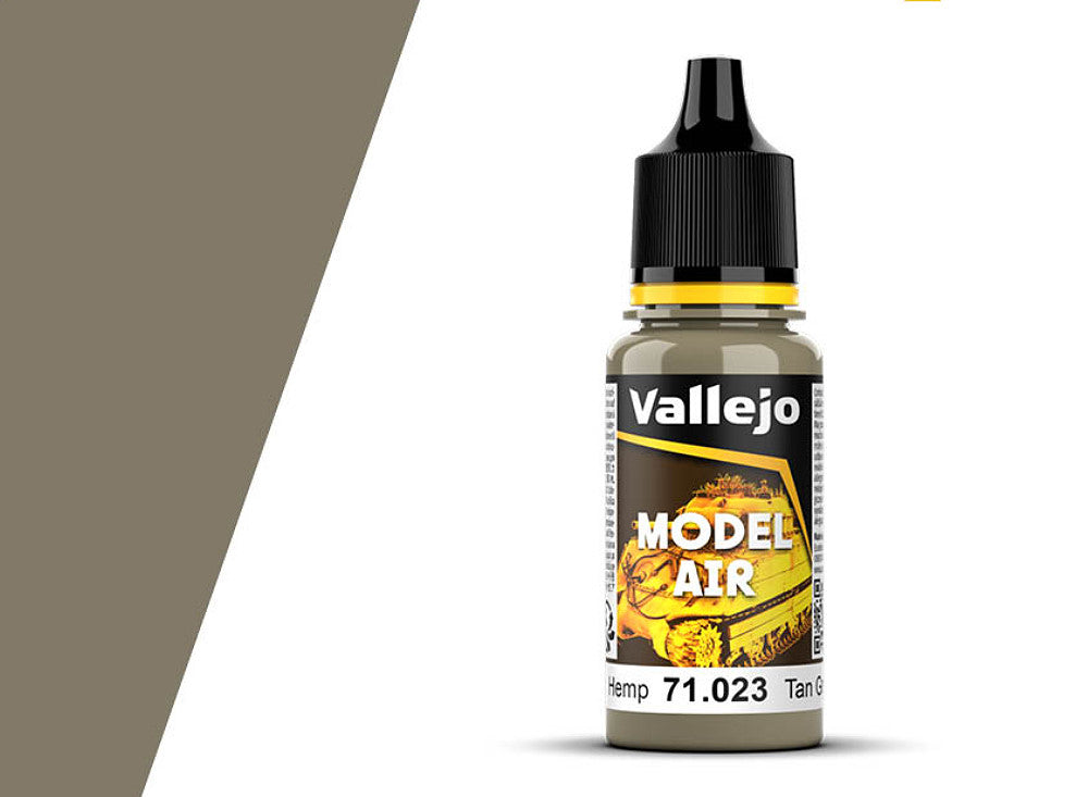 Vallejo MA023 18ml - Model Air - 023 Hemp / Tan Green