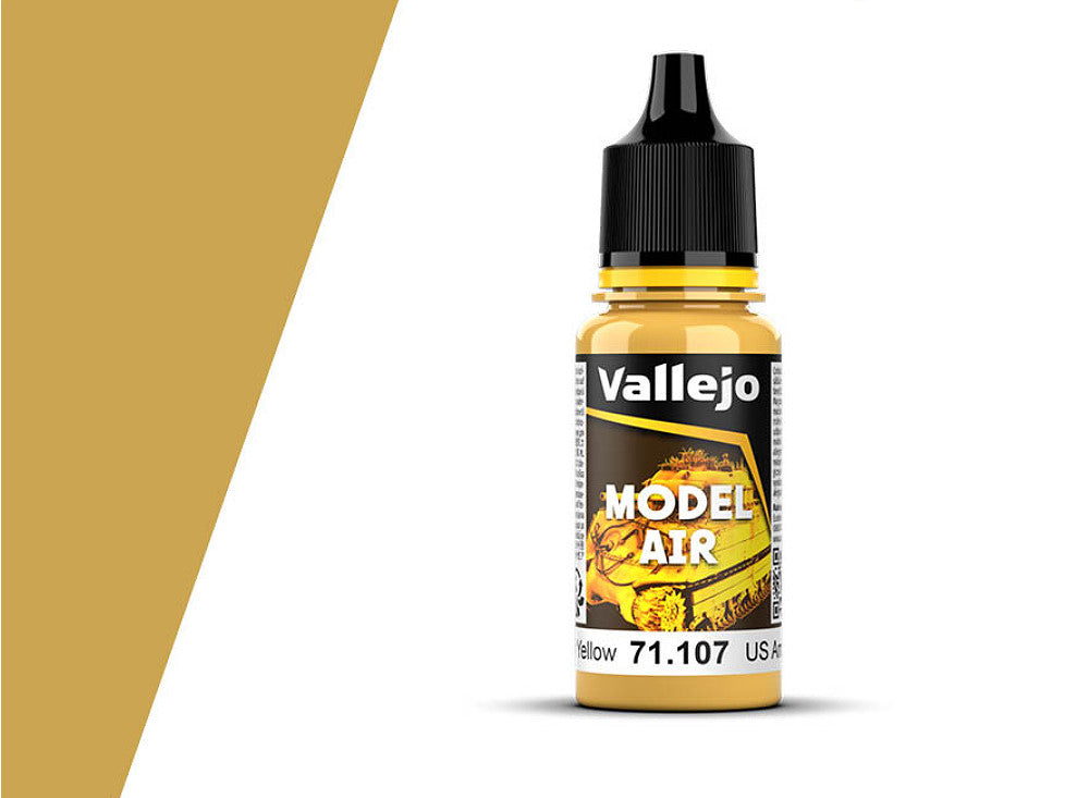Vallejo MA107 18ml - Model Air - 107 US Interior Yellow