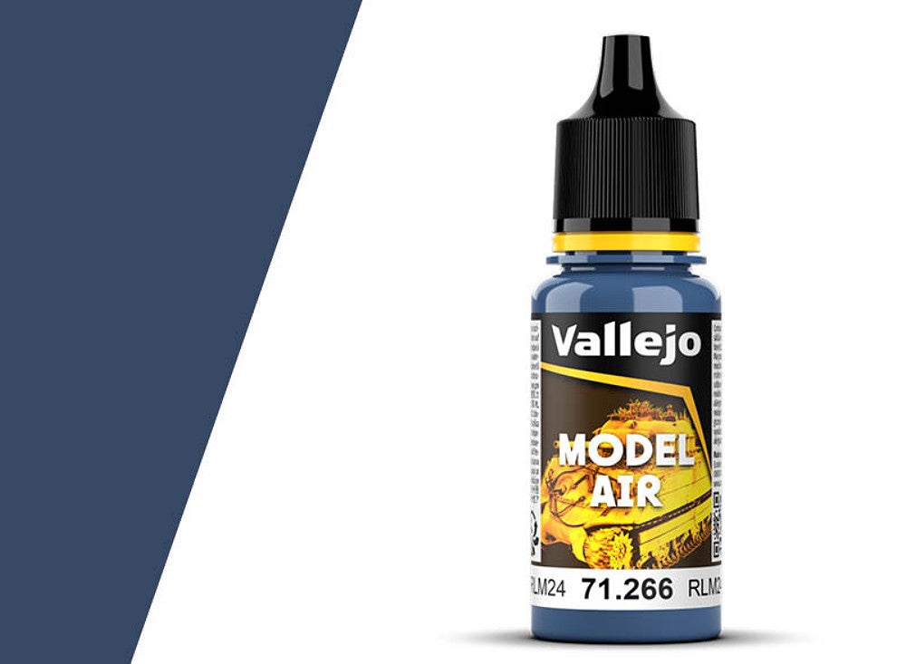 Vallejo MA266 18ml - Model Air - 266 Dark Blue RLM24